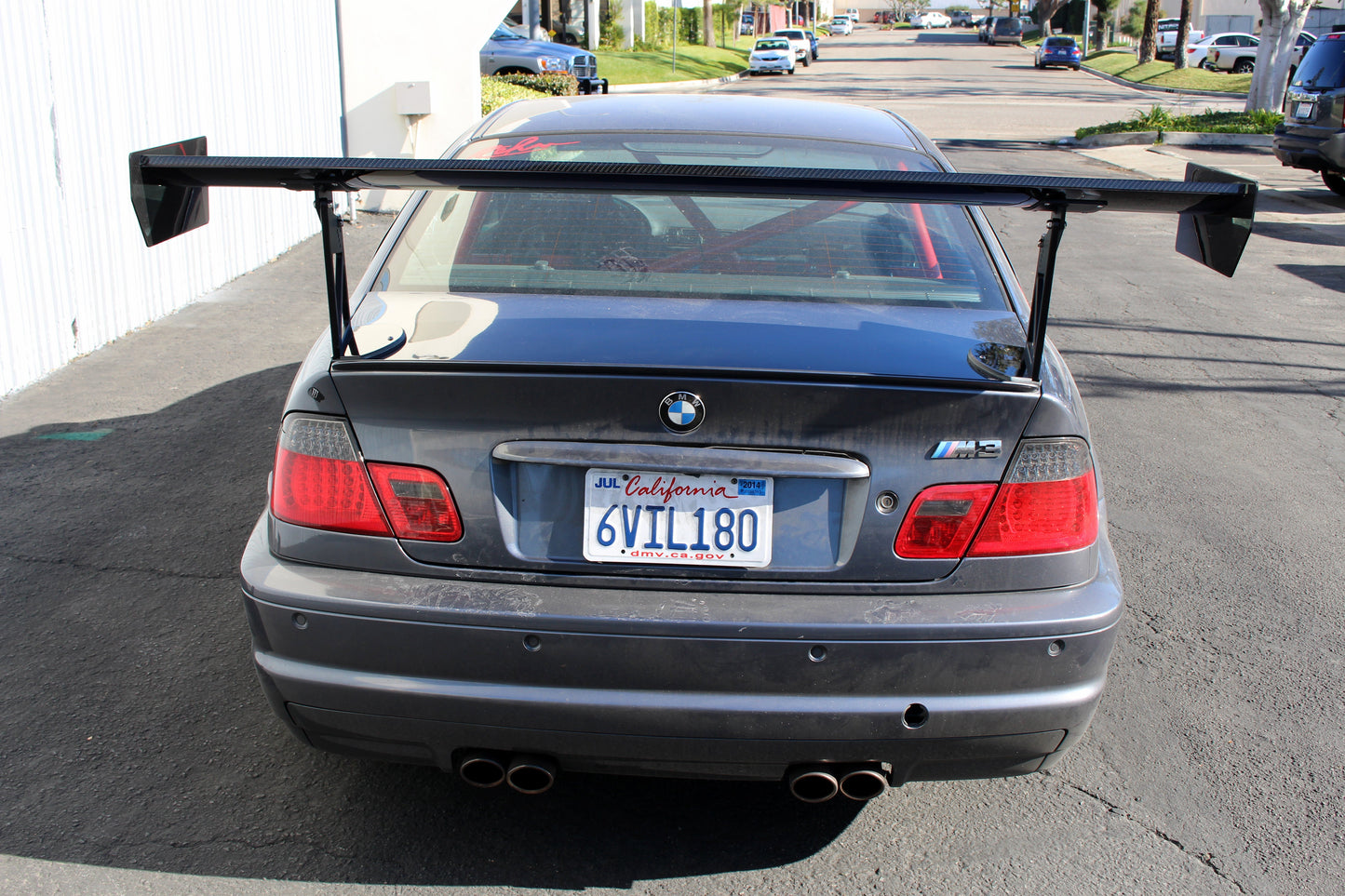BMW E46 Coupe GT-250 Carbon Fiber Adjustable Wing