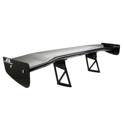 Tesla Model S Plaid GTC-500 71" Carbon Fiber Adjustable Wing 2021 - Up