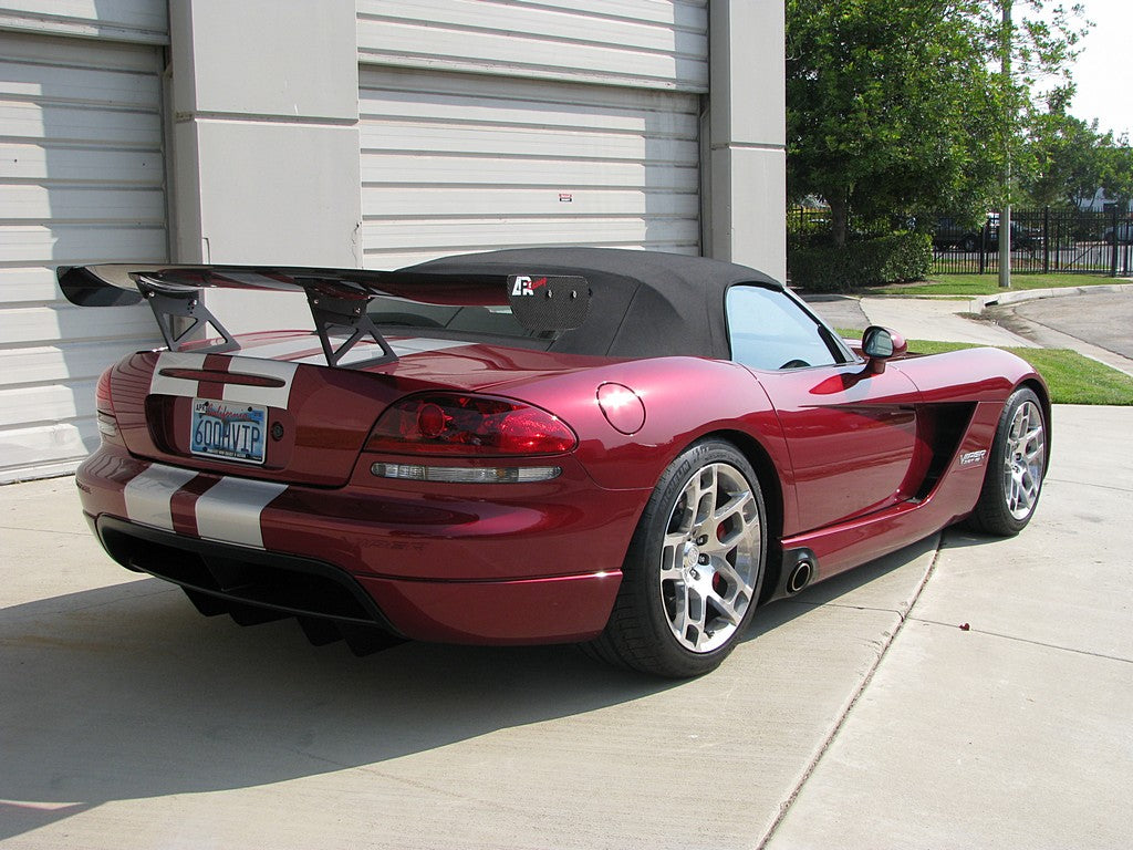 Dodge Viper Convertible GTC-500 Carbon Fiber Adjustable Wing 2003 - 2010