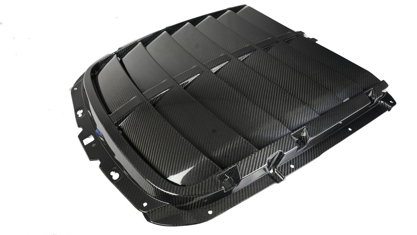 Carbon Fiber Ford Mustang S550 Shelby GT500 Hood Vent 2020-2023