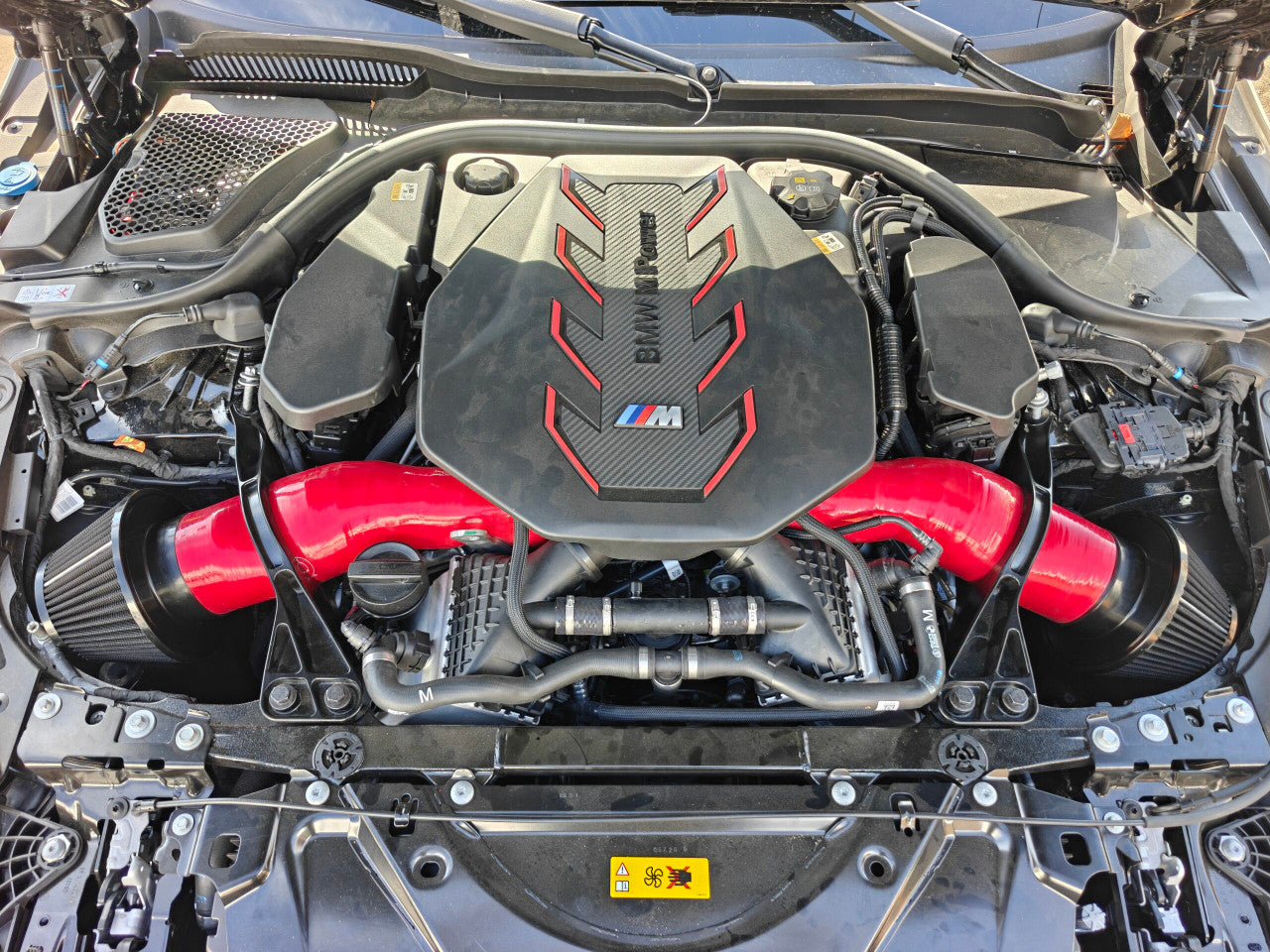 Vargas VTT BMW G90/G99 M5 S68 Turbo-Forward Full Flow Intake System – VTT Complete Billet Turbo Inlet & Dual 4” Filter Upgrade