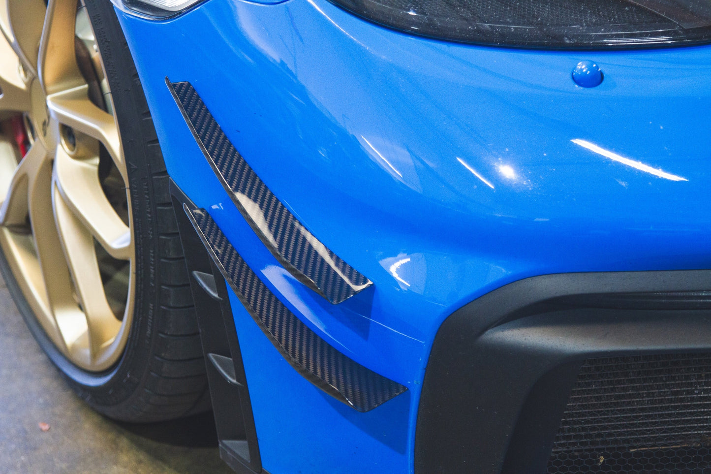 Porsche 718 Cayman GT4 Carbon Fiber Canards 2020-2023
