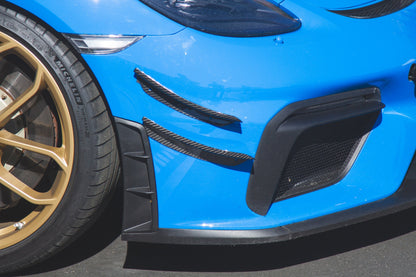 Porsche 718 Cayman GT4 Carbon Fiber Canards 2020-2023