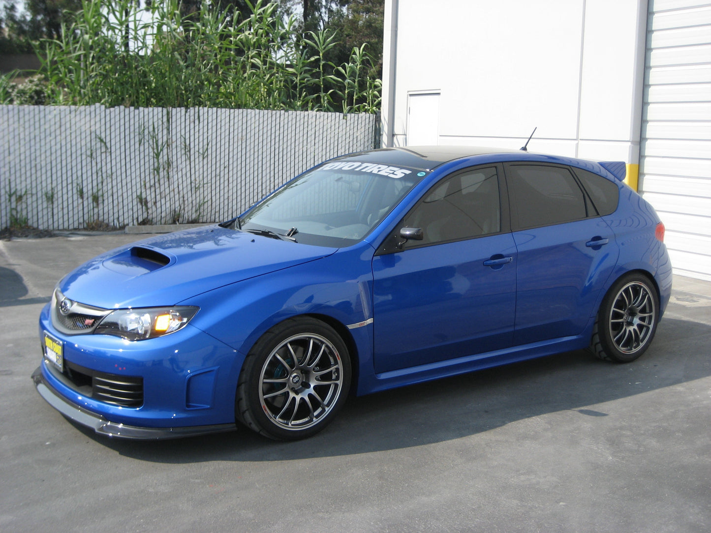 Subaru Impreza STI Hatchback Carbon Fiber Front Airdam/ Lip 2008-2010