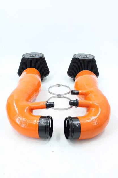 Vargas VTT BMW G90/G99 M5 S68 Turbo-Forward Full Flow Intake System – VTT Complete Billet Turbo Inlet & Dual 4” Filter Upgrade