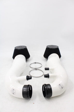 Vargas VTT BMW G90/G99 M5 S68 Turbo-Forward Full Flow Intake System – VTT Complete Billet Turbo Inlet & Dual 4” Filter Upgrade