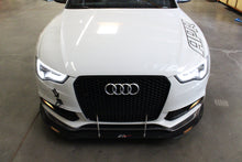Audi S5 Stock Bumper Carbon Fiber Front Wind Splitter 2009-2012