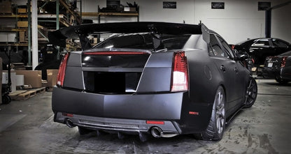 Cadillac CTS-V Sedan GTC-500 Carbon Fiber Adjustable Wing 2008 - 2015