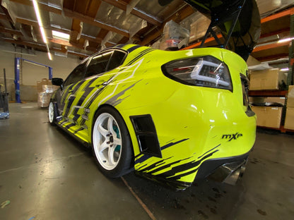 Carbon Fiber Subaru WRX/ STI Type RA Rear Bumper Ducts 2015-2021