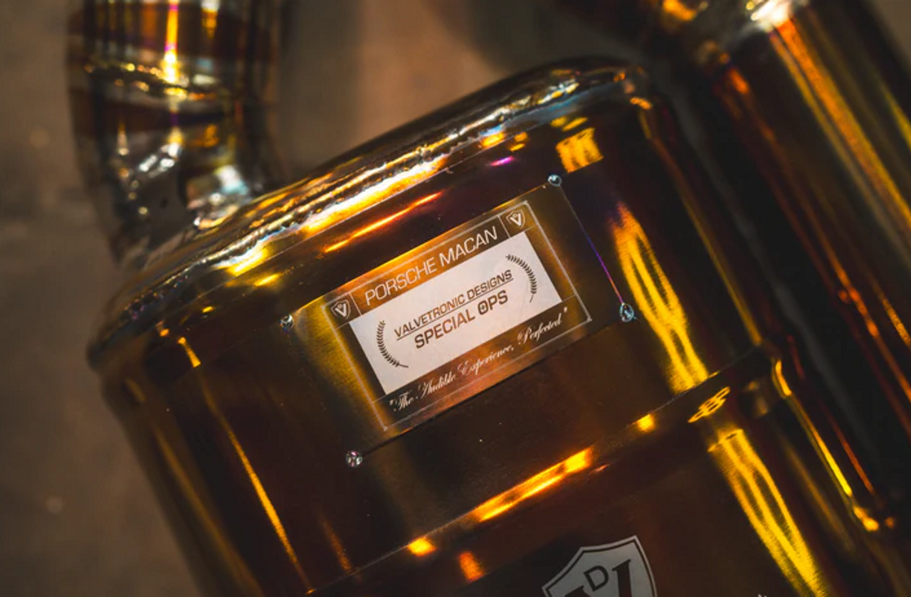 Valvetronic Valved Sport Exhaust System for Porsche Macan