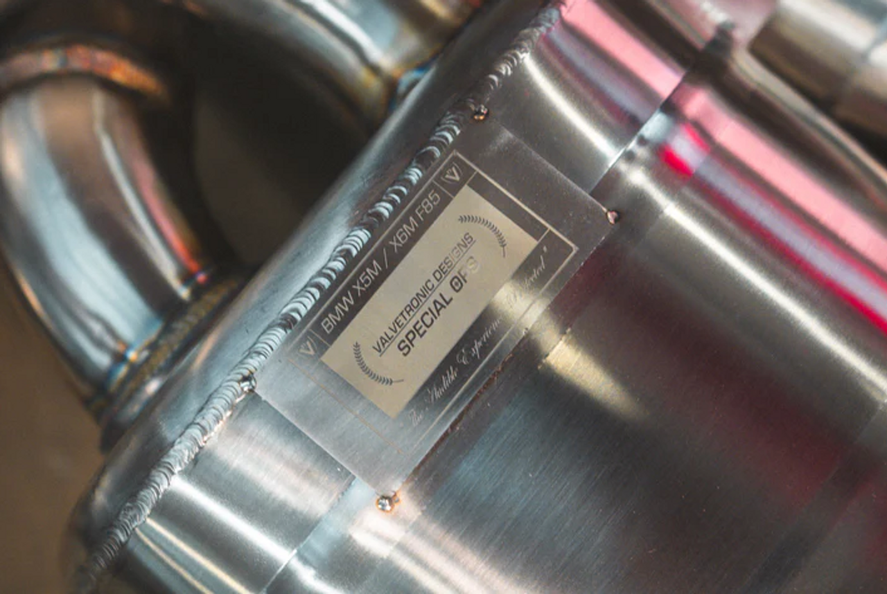 Valvetronic BMW X5M / X6M Valved Sport Exhaust System (F85 / F86 )