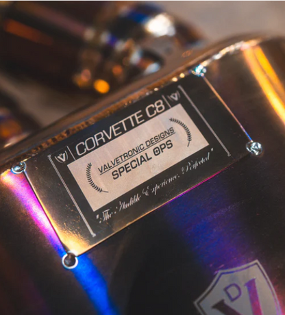 Valvetronic Chevrolet Corvette C8 Valved Sport Exhaust System