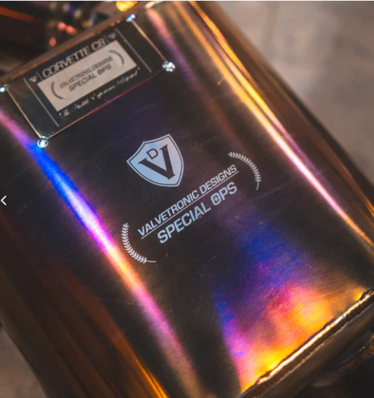 Valvetronic Chevrolet Corvette C8 Valved Sport Exhaust System