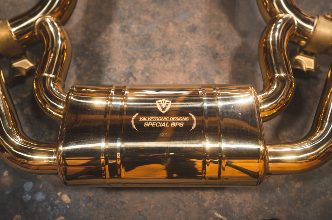 Valvetronic Mercedes AMG GT Valved Sport Exhaust System