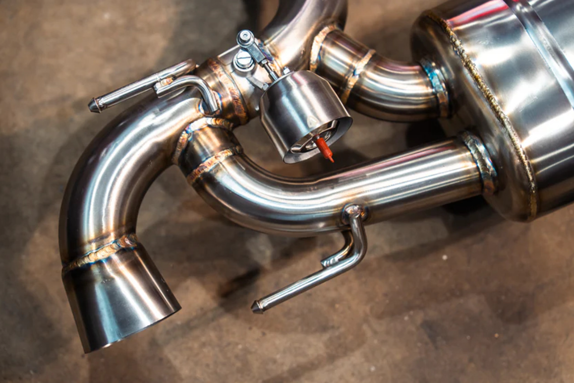 Valvetronic Mercedes SLS AMG Valved Sport Exhaust System