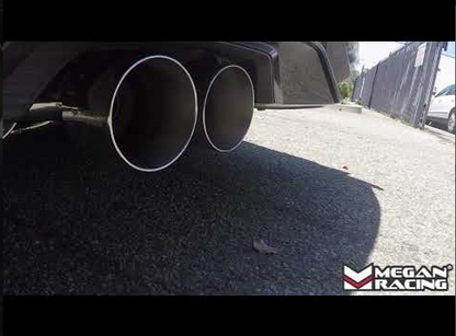 Megan Racing - Honda Civic 16-21 1.5 Turbo 5-Door Hatchback (Sport Trim Only) Cat-Back Exhaust System Burnt-Roll Tip – MR-CBS-HC16T-VO