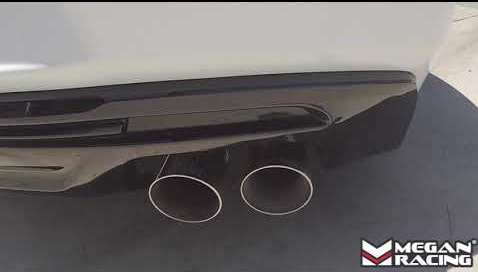 Megan Racing - Chevrolet Camaro SS 2016-2023 Exhaust System (Stainless Quad Tip) – MR-ABE-CCA16-V2