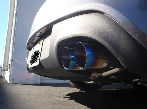 Megan Racing - Hyundai Genesis Coupe 2009-2016 2.0L Turbo – Stainless Rolled Tips – Turbo Type – MR-ABE-HG09-SRT + MIDPIPE-HG0920T