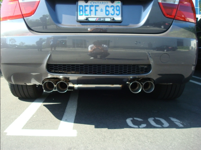 Megan Racing - Supremo Exhaust System for BMW E90 M3 Sedan 08-11- Blue Titanium Tips – MR-ABE-BE90M34D-BT
