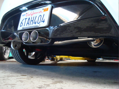 Megan Racing - Hyundai Veloster 2012-2018 Type 2 Exhaust – Burnt Rolled Tips – MR-CBS-HYV11-VO