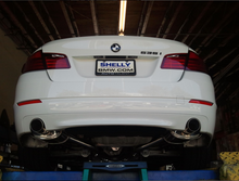 Megan Racing - Supremo Exhaust System for BMW F10 5-Series 2011+ – Single Stainless Rolled Tip – MR-ABE-BF10-SRT-RR+RL