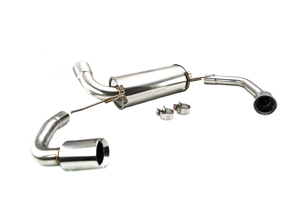 Megan Racing - BMW 3-Series (G20 RWD) 2019+ Supremo Axle-Back Exhaust System (Stainless Tip) – MR-ABE-BG20