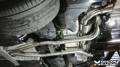 Megan Racing - Toyota Supra 19+ OE Type Dual Exit Exhaust System (3.0L 6-Cyl) – MR-CBS-TS20-OE-M+R