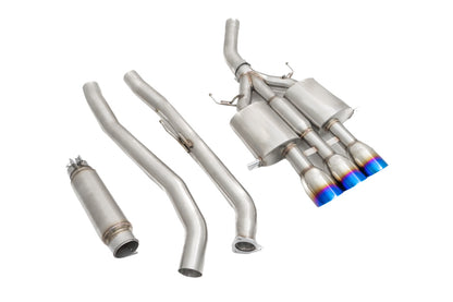 Megan Racing - Honda Civic Type-R (FK8) 2017+ Cat-Back Exhaust System (Burnt Tips) – MR-CBS-HC17R-BT