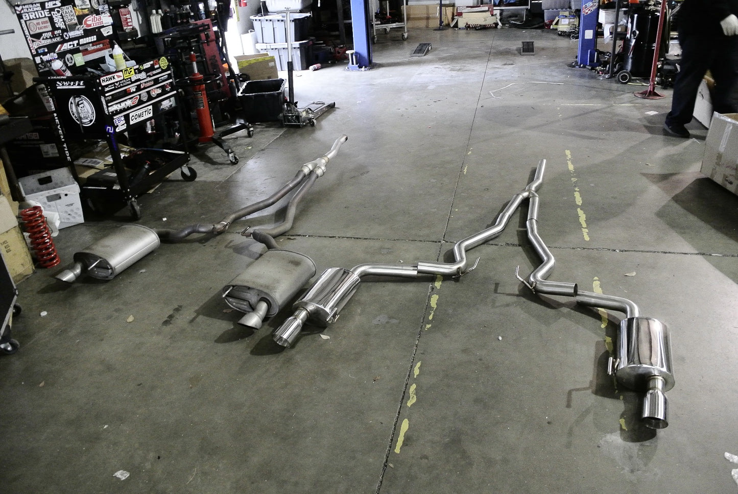 Megan Racing - Ford Mustang 15-19 2.3 Turbo Exhaust System (EXC V6 & V8) – MR-CBS-FM15L4