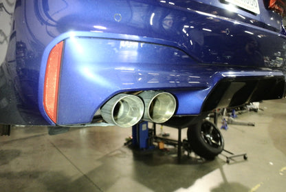 Megan Racing - BMW M5 (F90) 2018+ Supremo Exhaust System (Black Chrome Tip) – MR-ABE-BF90-BC