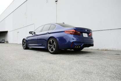 Megan Racing - BMW M5 (F90) 2018+ Supremo Exhaust System (Burnt Tip) – MR-ABE-BF90-VO