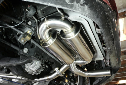 Megan Racing - Mazda MX-5 2016+ Cat-Back Exhaust System (V3) – LWT-CBS-MMX515-V3-R+M