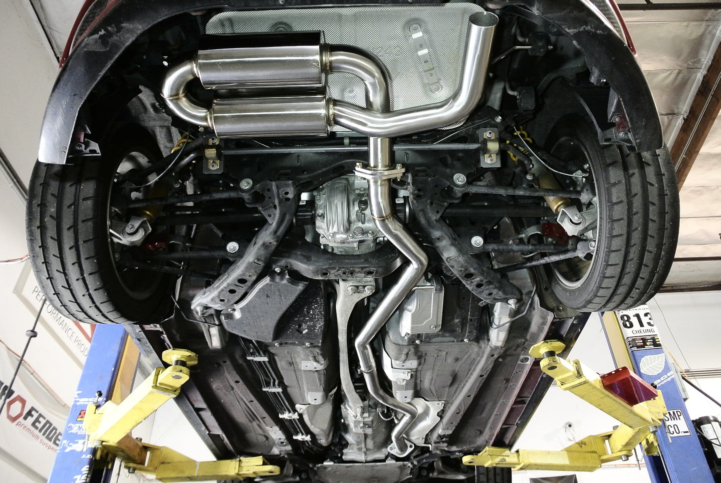 Megan Racing - Mazda MX-5 2016+ Cat-Back Exhaust System (V3) – LWT-CBS-MMX515-V3-R+M
