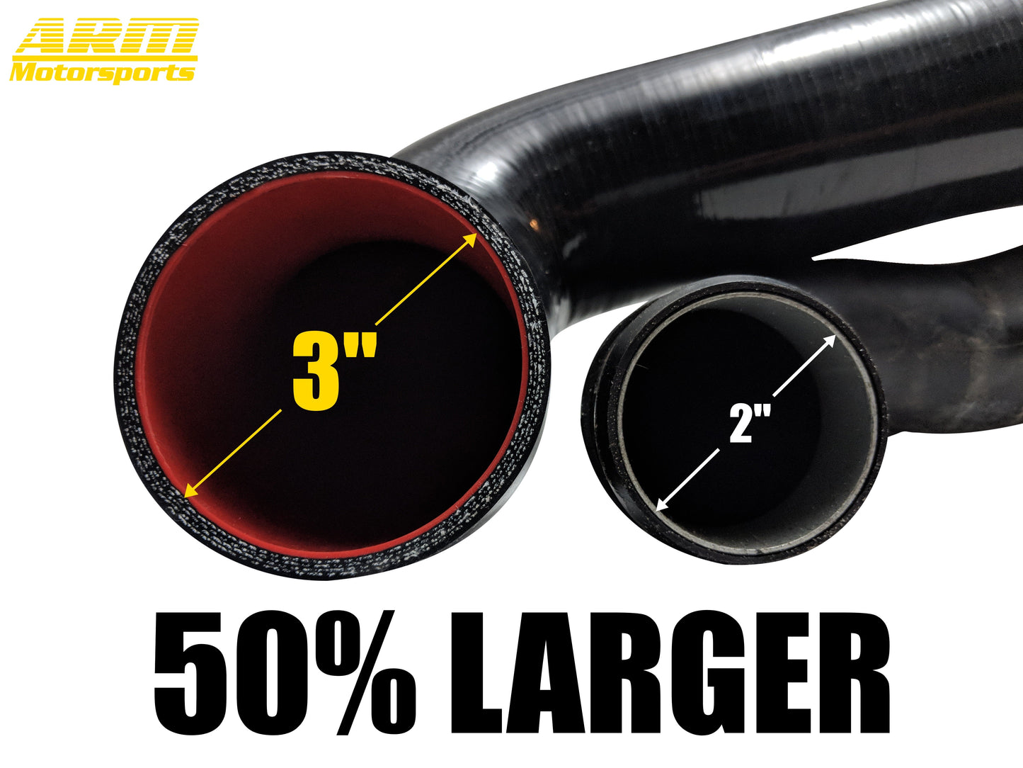 N54/N55 FMIC HOSE UPGRADE - ARM Motorsports