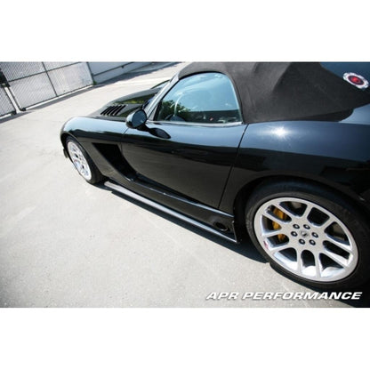 Carbon Fiber Dodge Viper SRT-10 Side Rocker Extensions/ Side Skirt 2003-2010 (Convertible / Coupe)