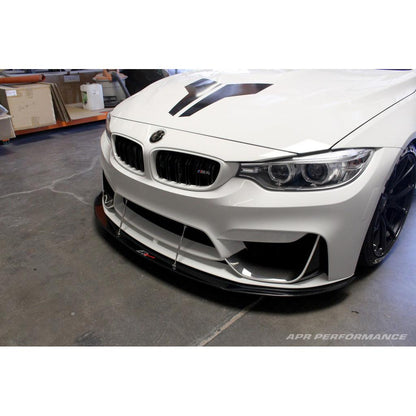 BMW F82 M4 / F80 M3 with M Performance Lip Carbon Fiber Front Wind Splitter