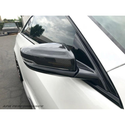 Cadillac ATS-V Coupe / CTS-V Sedan Carbon Fiber Replacement Mirrors 2016-2019