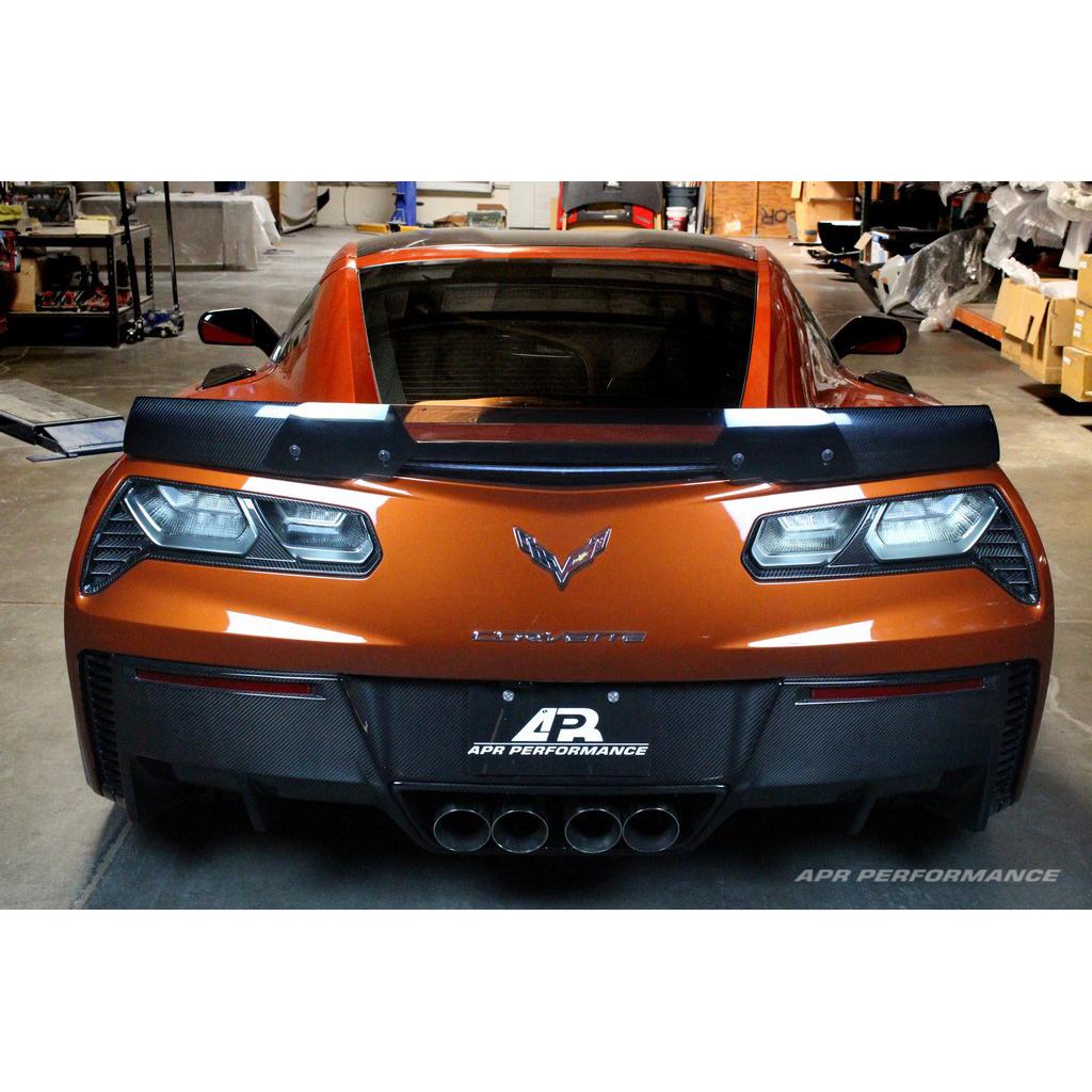 Chevrolet Corvette C7 Carbon Fiber Rear Tail Light Bezels
