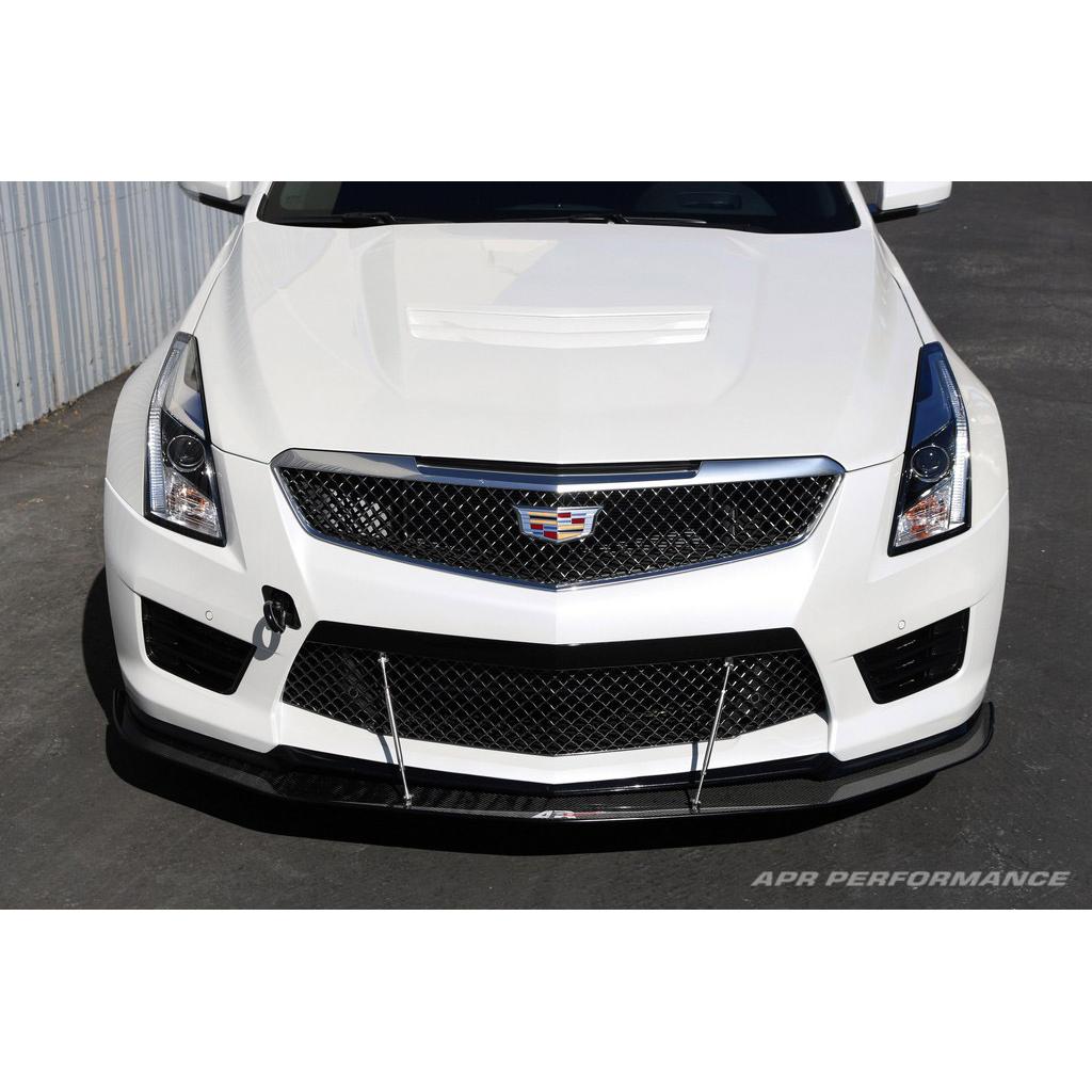 Cadillac ATS-V Carbon Fiber Front Wind Splitter 2016-2019 (Non-Carbon Package)