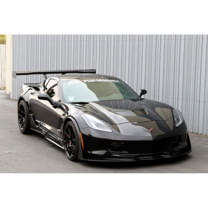 Chevrolet Corvette C7 Z06 / Grand Sport GTC-500 Chassis Mount Carbon Fiber Adjustable Wing