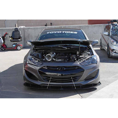 Hyundai Genesis Coupe Carbon Fiber Front Wind Splitter 2013-2016