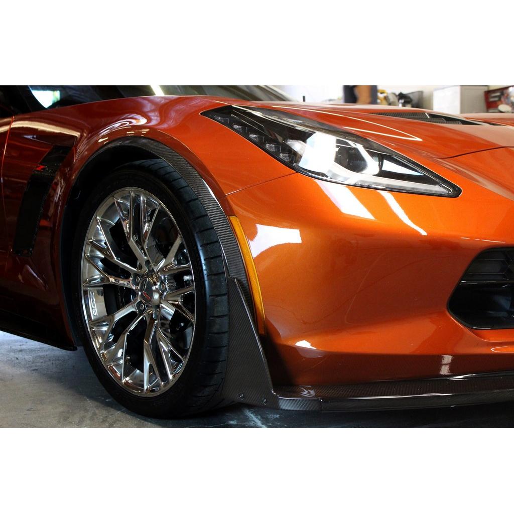 Chevrolet Corvette C7 Z06 Carbon Fiber Fender Wheel Arch Moldings