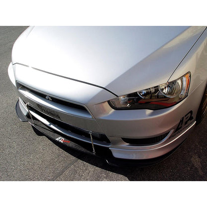 Mitsubishi Lancer GTS Carbon Fiber Front Wind Splitter 2008-Up