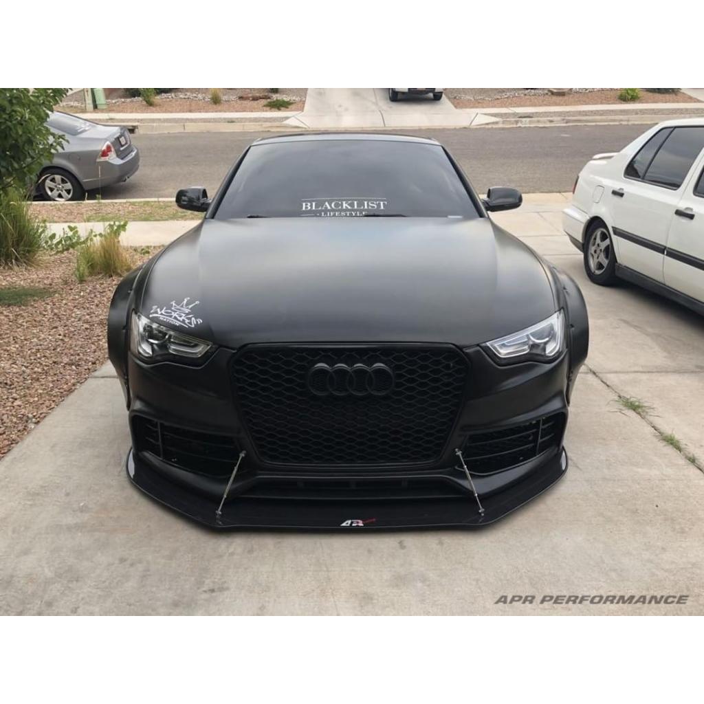 Audi S5 / RS5 Stock Bumper Carbon Fiber Front Wind Splitter 2013-2016