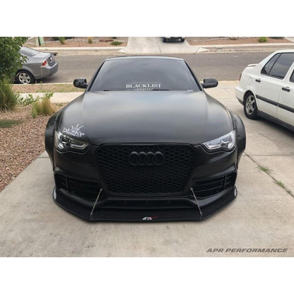 Audi S5 / RS5 Stock Bumper Carbon Fiber Front Wind Splitter 2013-2016
