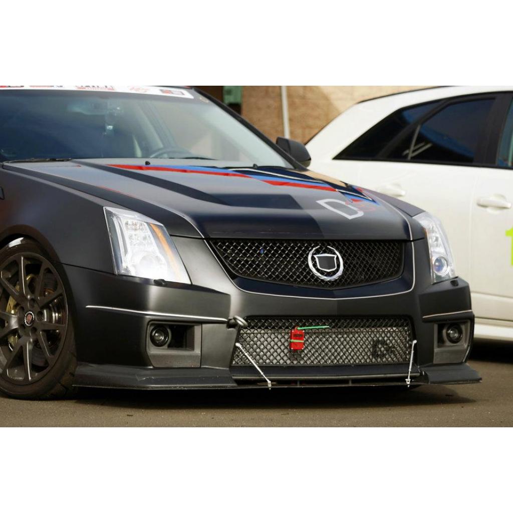 Cadillac CTS-V Coupe / Sedan Carbon Fiber Front Wind Splitter 2008-2015