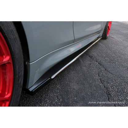 BMW F82 M4 Carbon Fiber Side Rocker Extension/ Side Skirt