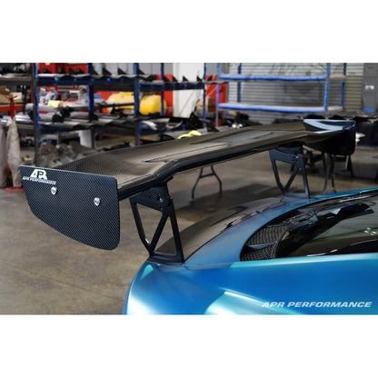 Audi R8 GTC-500 Carbon Fiber Adjustable Wing and Trunk Panel Replacement 2016-2022
