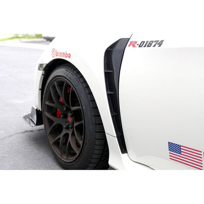 Carbon Fiber Honda FK8 Civic Type R Fender Vents 2017 - 2021