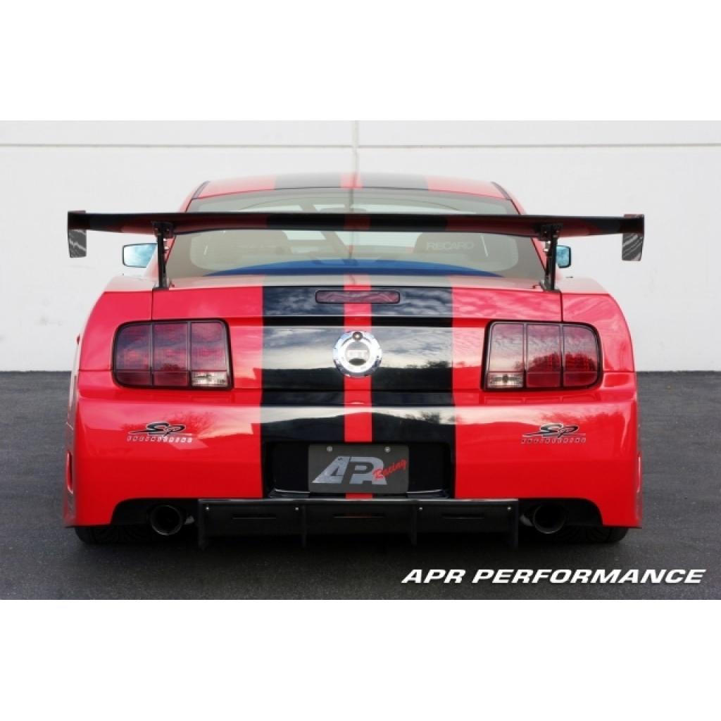 Ford Mustang S197 2005-2009 GTC-500 Carbon Fiber Adjustable Wing